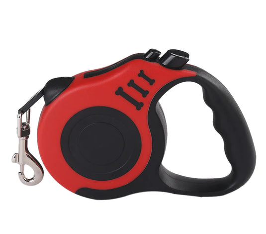 16.5FT Automatic Retractable Dog Leash Pet Collar Automatic Walking Lead Free US