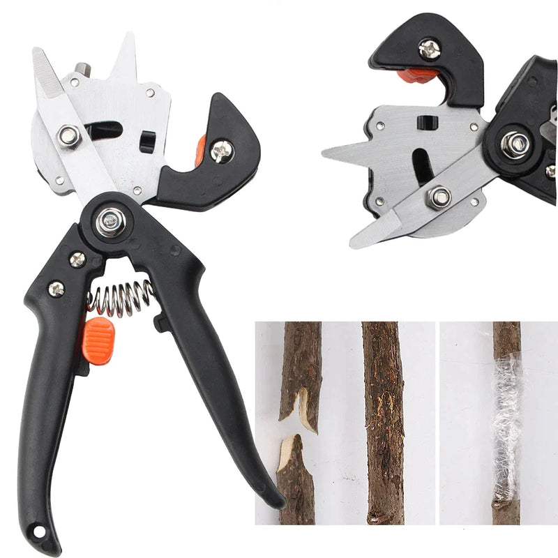 Load image into Gallery viewer, Garden Tree Grafting Knife Pruning Pruner Shears Snip Scissors Cutting Tool Kit
