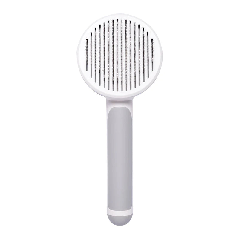 Load image into Gallery viewer, New Pet Cat Brush Hot Selling Hand-Held Steel Wire Self-Cleaning Comb Looper for Hair Removal
