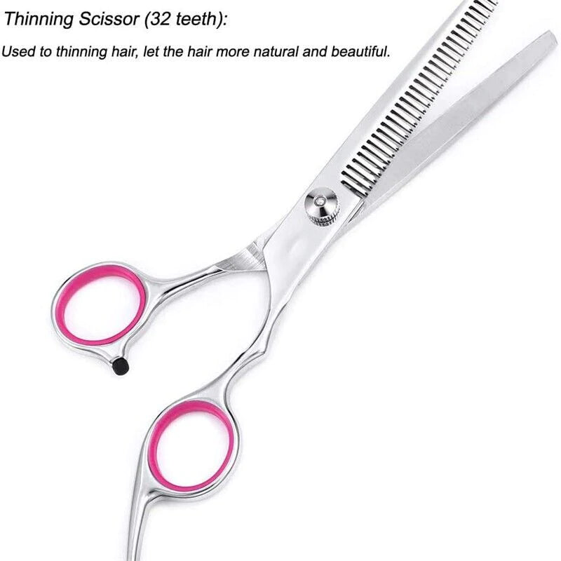 Load image into Gallery viewer, Pet Dog Grooming Scissors Stainless Straight Curved Thinning Shears Trimmer Kits
