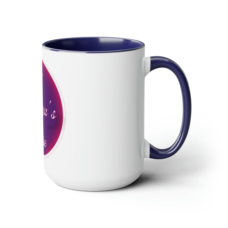 Load image into Gallery viewer, Morning Duo: 15oz Two-Tone Coffee Mugs
