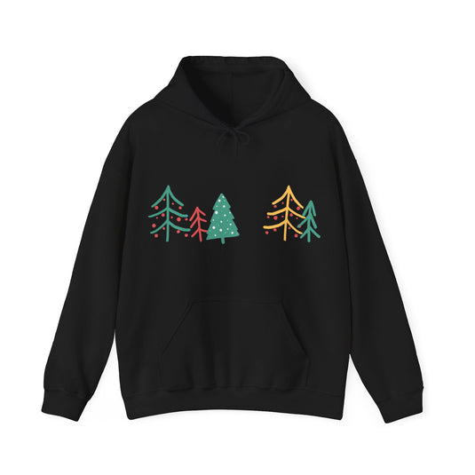 Vintage Christmas Unisex Hooded Sweatshirt