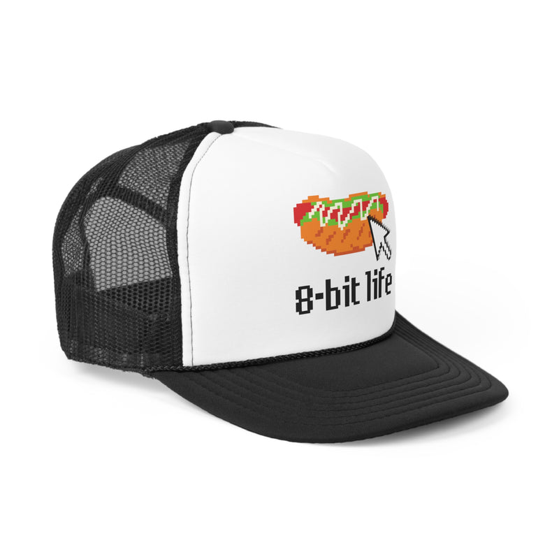 Load image into Gallery viewer, 8-Bit Hotdog Hat: Retro Trucker Style
