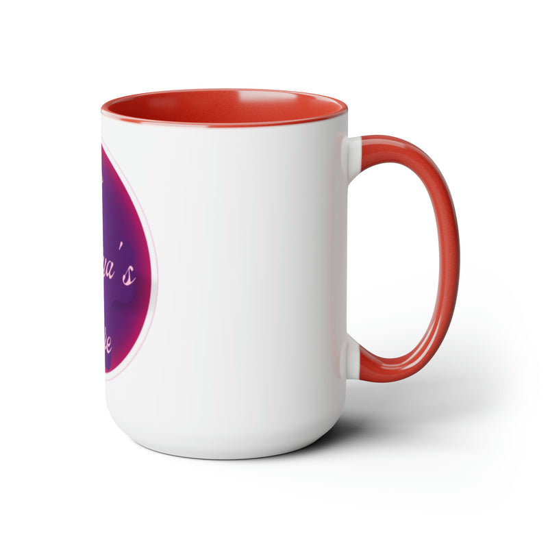 Load image into Gallery viewer, Morning Duo: 15oz Two-Tone Coffee Mugs
