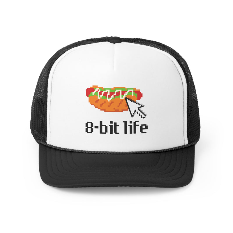 Load image into Gallery viewer, 8-Bit Hotdog Hat: Retro Trucker Style
