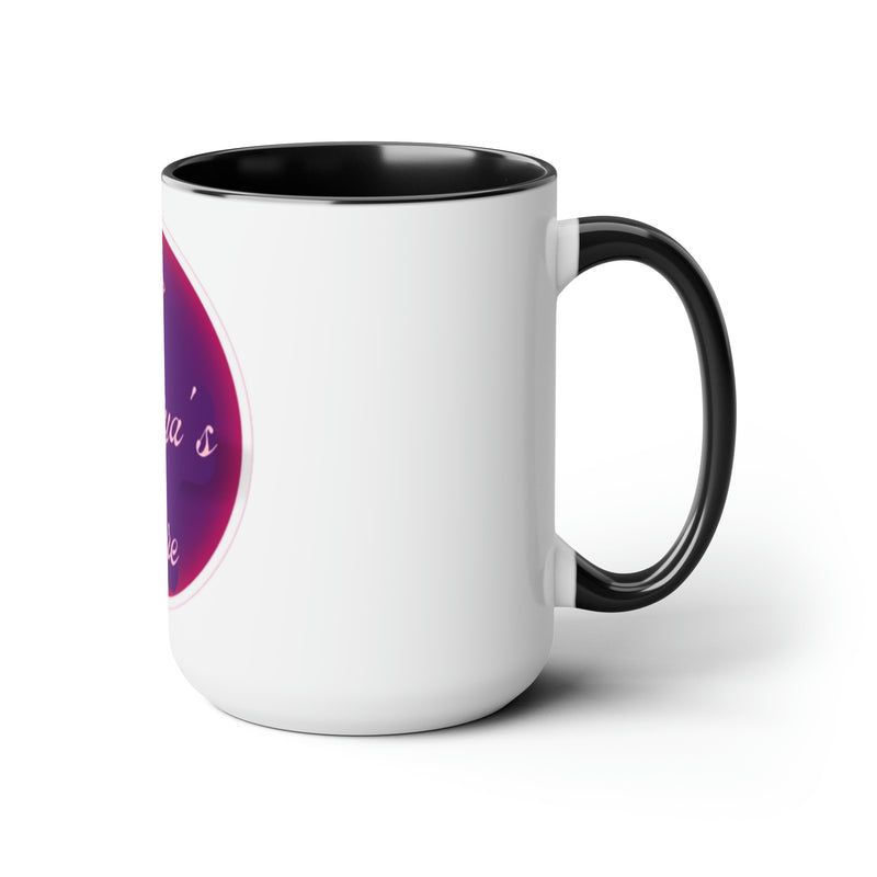 Load image into Gallery viewer, Morning Duo: 15oz Two-Tone Coffee Mugs
