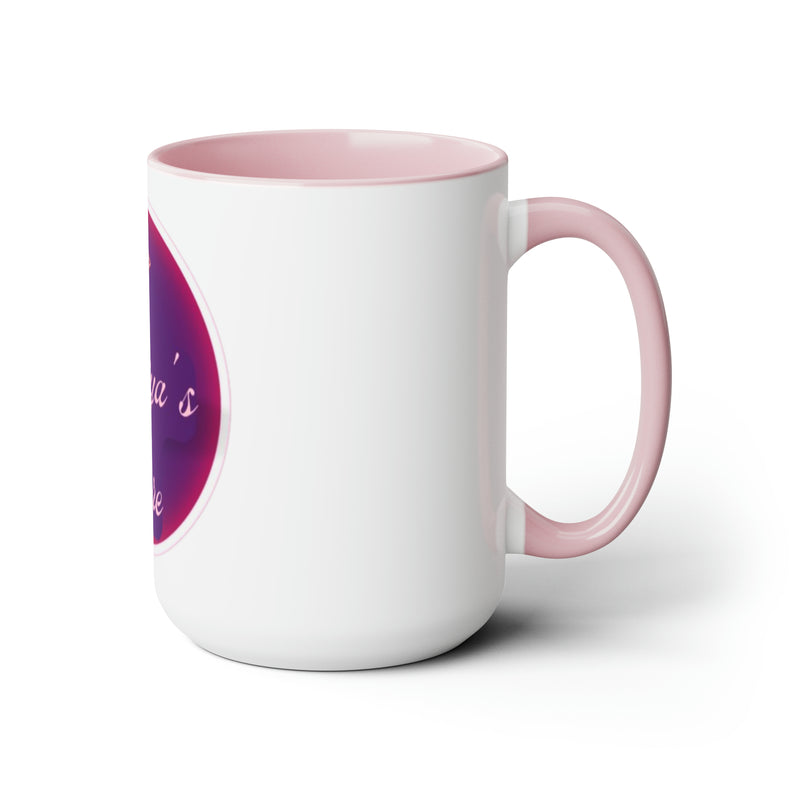 Load image into Gallery viewer, Morning Duo: 15oz Two-Tone Coffee Mugs
