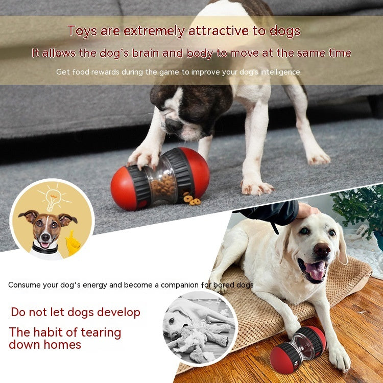 Load image into Gallery viewer, Food Dispensing Dog Toy Tumbler Leaky Food Ball Puzzle Toys Interactive Slowly Feeding Protect Stomach Increase Intelligence Pets Toy Pet Products
