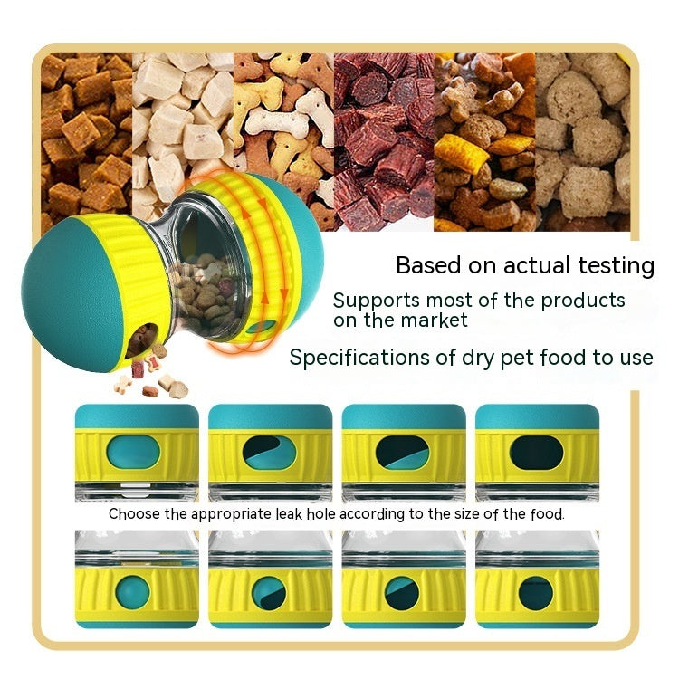 Load image into Gallery viewer, Food Dispensing Dog Toy Tumbler Leaky Food Ball Puzzle Toys Interactive Slowly Feeding Protect Stomach Increase Intelligence Pets Toy Pet Products
