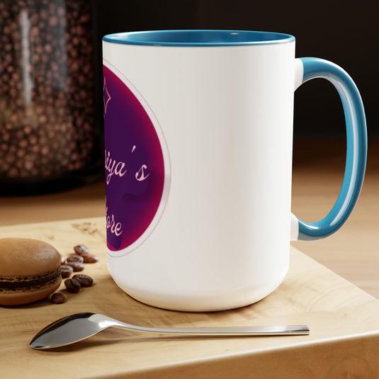 Morning Duo: 15oz Two-Tone Coffee Mugs