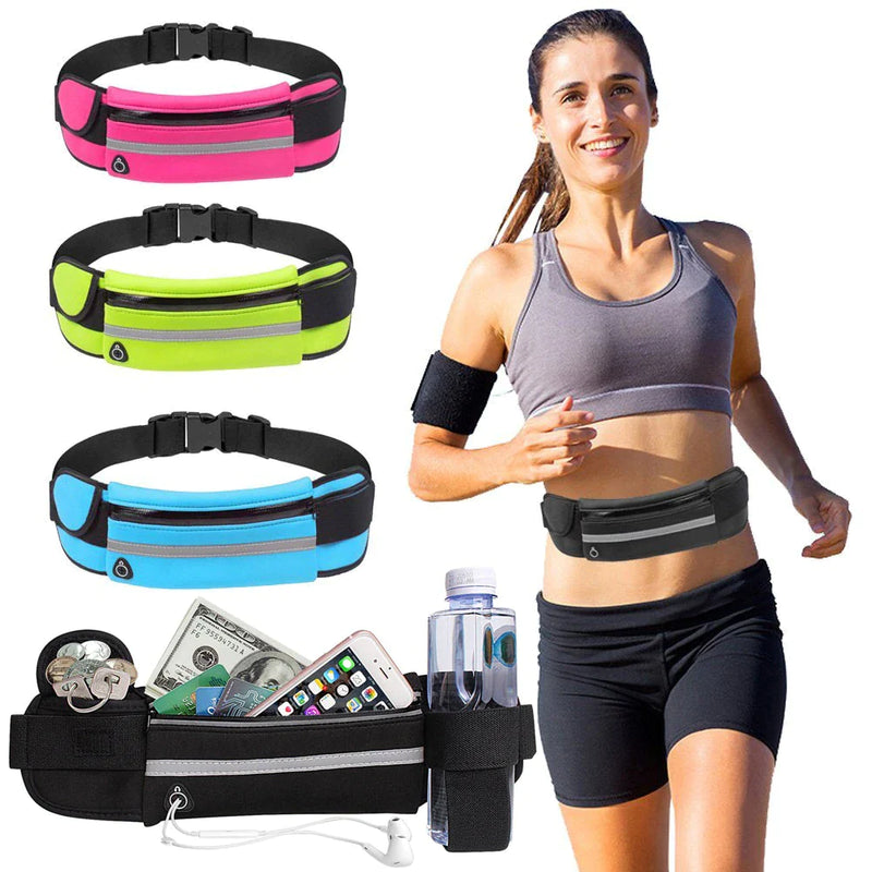 Load image into Gallery viewer, Waist Bag Belt Bag Running Waist Bag Sports Portable Gym Bag Hold Water Cycling Phone Bag Waterproof Women Running Belt
