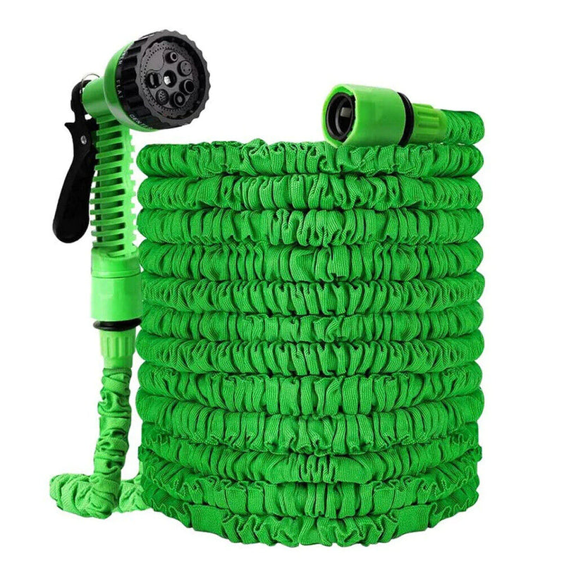 Load image into Gallery viewer, Expanding Expandable Flexible Garden Water Hose W Spray Nozzle 25, 50, 75, 100FT
