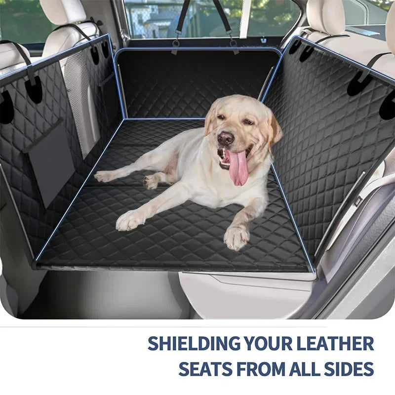 Load image into Gallery viewer, 2023 New Design Large Pet Back Seat Extender Car Backseat Protector Hammock Dog Car Seat Cover Hard Bottom for Travel
