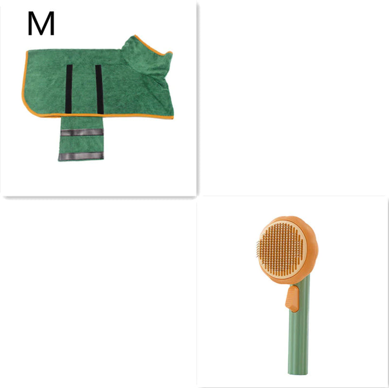 Load image into Gallery viewer, New Pet Cat Brush Hot Selling Hand-Held Steel Wire Self-Cleaning Comb Looper for Hair Removal
