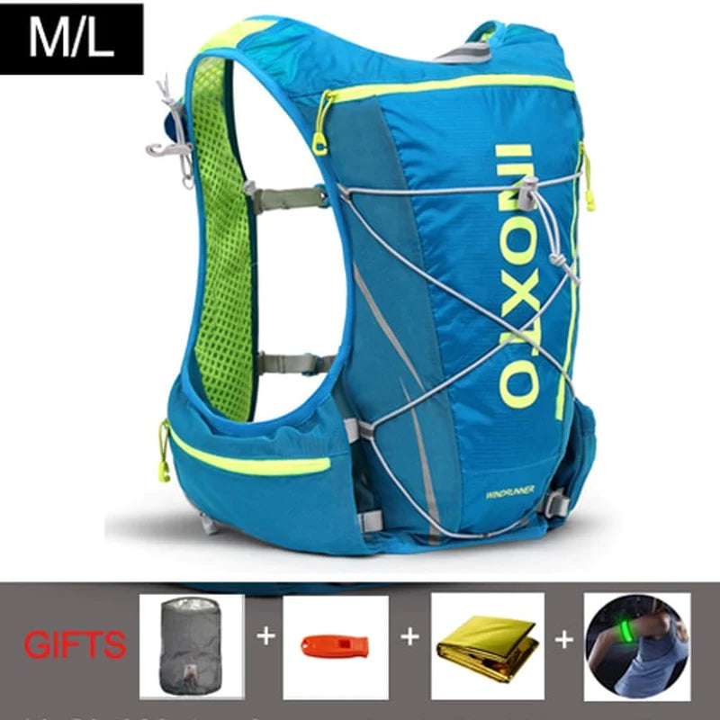 Load image into Gallery viewer, 8L Running Hydration Vest Backpack Men Women Outdoor Sport Bags Trail Marathon Jogging Hiking Backpack Option Water Bag Flask
