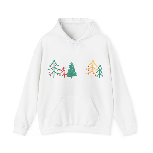 Vintage Christmas Unisex Hooded Sweatshirt