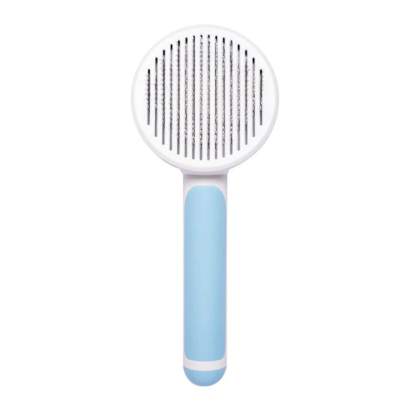 Load image into Gallery viewer, New Pet Cat Brush Hot Selling Hand-Held Steel Wire Self-Cleaning Comb Looper for Hair Removal
