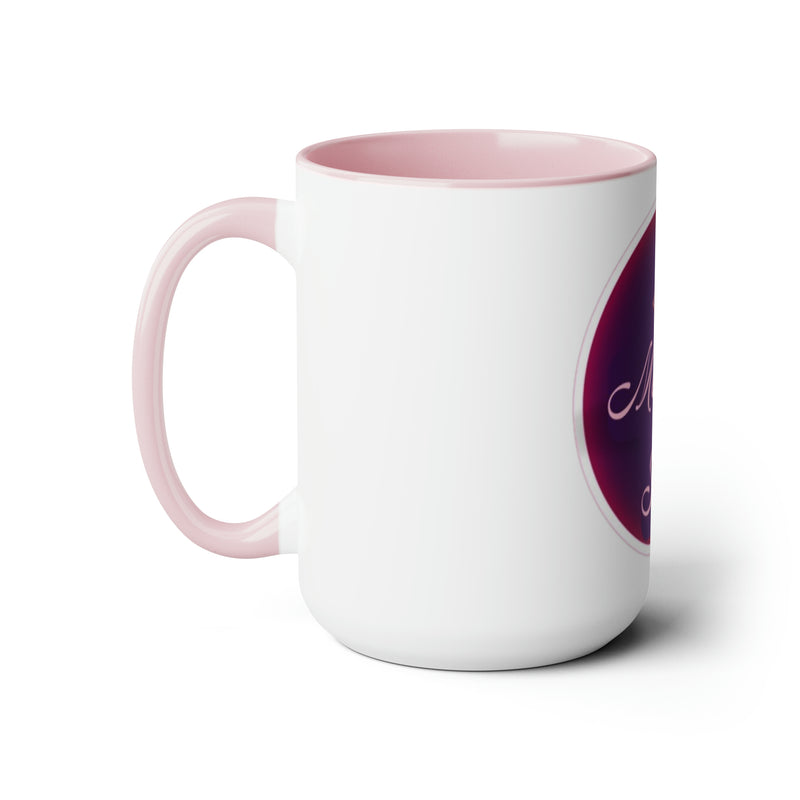 Load image into Gallery viewer, Morning Duo: 15oz Two-Tone Coffee Mugs
