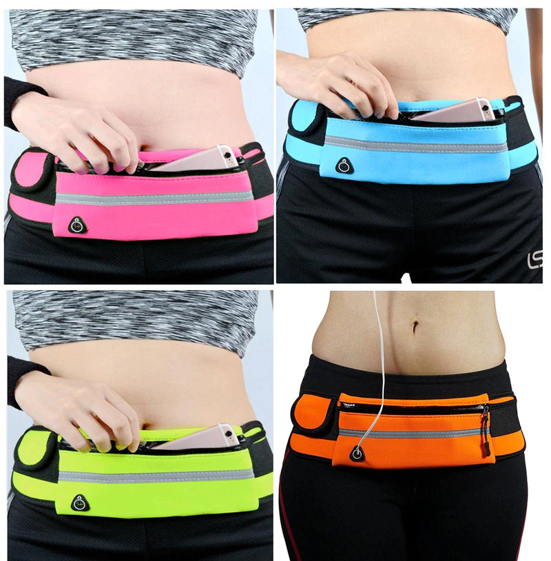 Load image into Gallery viewer, Waist Bag Belt Bag Running Waist Bag Sports Portable Gym Bag Hold Water Cycling Phone Bag Waterproof Women Running Belt
