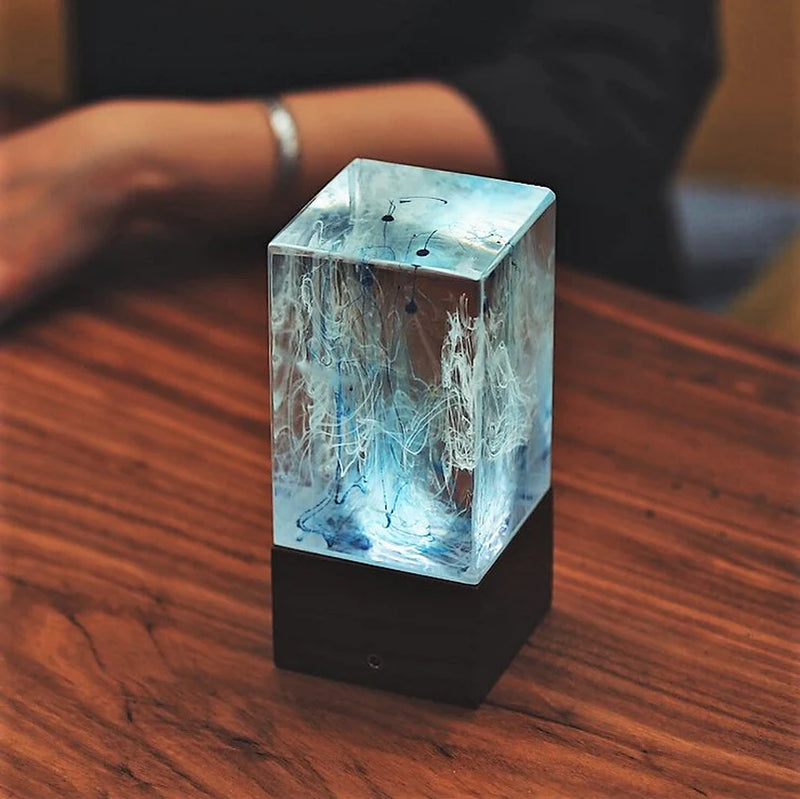 Load image into Gallery viewer, Resin Table Decor - Ocean
