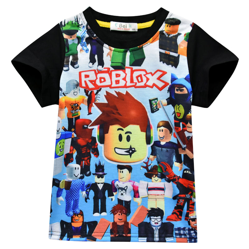 Load image into Gallery viewer, Cartoon Short Sleeve T-shirt Boys Tops Children&#39;s Clothing
