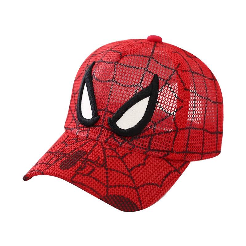 Load image into Gallery viewer, Spider-Man Children Hat Summer Boys Baby Peaked Cap Boys Sun Sunhat Sun Mesh Baseball Cap Trendy
