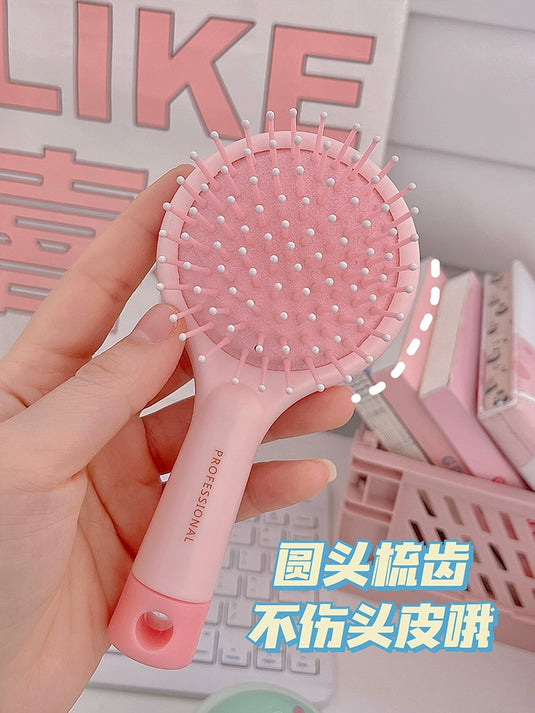 Cute Air Cushion Small Comb Airbag Comb for Women Only Long Hair Portable Home Children Girl Massage Comb Anti-Static
