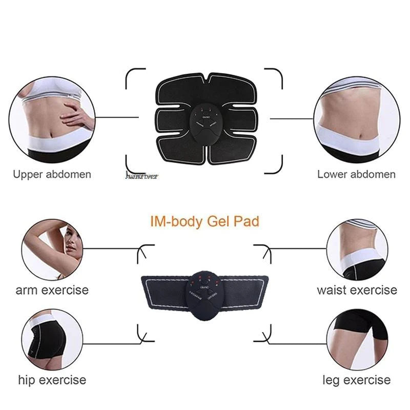 Load image into Gallery viewer, Ems Electric Muscle Stimulator for Exercises Abdominal Trainer Hip Buttock Six Pack Trainer Body Fitness Slimming Massage
