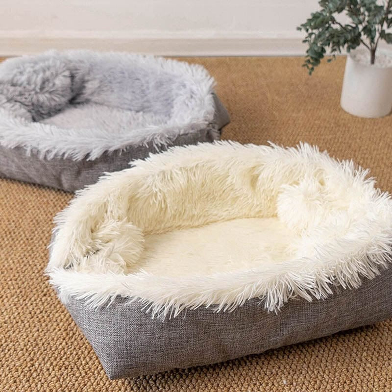 Load image into Gallery viewer, 2-In-1 Self Warming Cat Bed for Outdoor or Indoor
