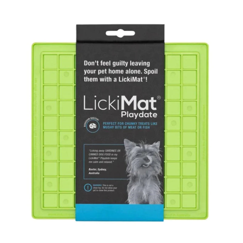 Load image into Gallery viewer, Lickimat Playdate Treat Mat for Dogs &amp; Cats (DIFFICULTY LEVEL -EASY)
