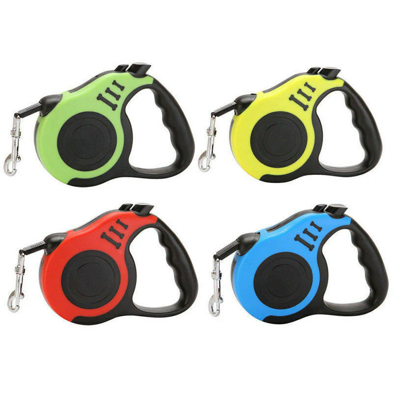 Load image into Gallery viewer, 16.5FT Automatic Retractable Dog Leash Pet Collar Automatic Walking Lead Free US
