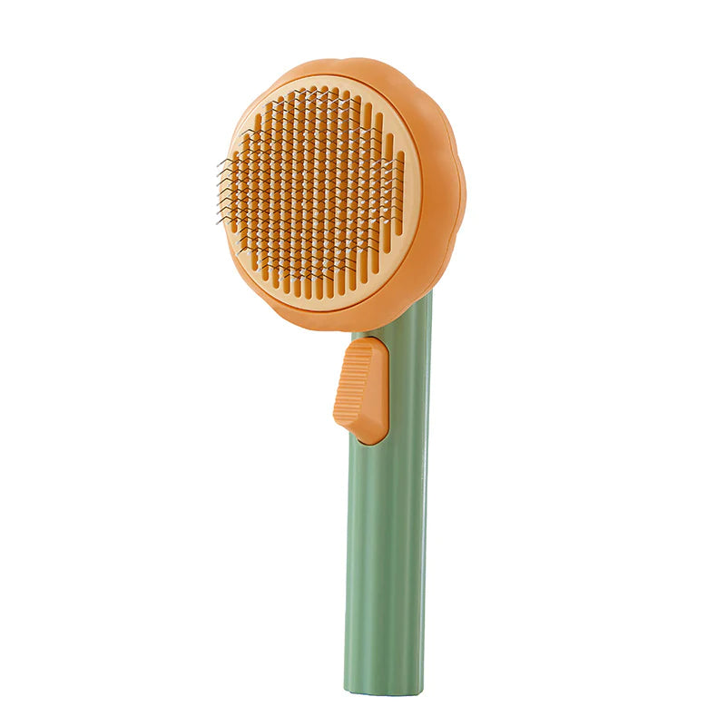 Load image into Gallery viewer, New Pet Cat Brush Hot Selling Hand-Held Steel Wire Self-Cleaning Comb Looper for Hair Removal
