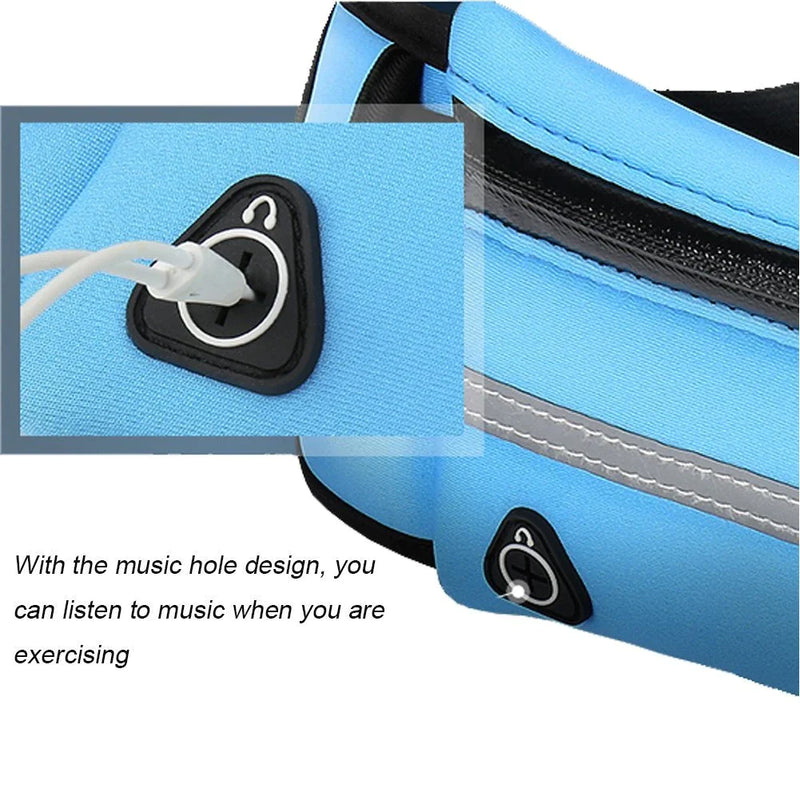 Load image into Gallery viewer, Waist Bag Belt Bag Running Waist Bag Sports Portable Gym Bag Hold Water Cycling Phone Bag Waterproof Women Running Belt
